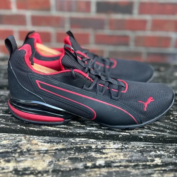 Puma | Shoes | Puma Axelion Nxt Black Urban Red Size 5 Cross 